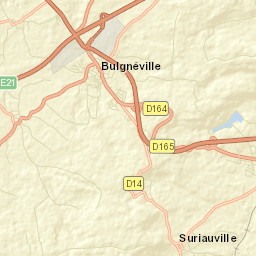 Bulgnéville Street Map