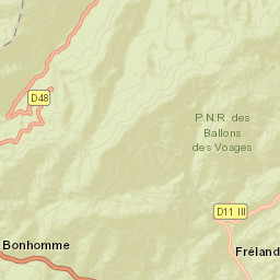Fréland Street Map