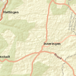 Hettingen Street Map