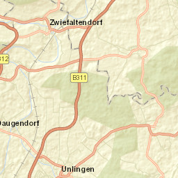 Unlingen Street Map