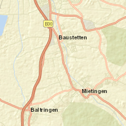 Mietingen Street Map
