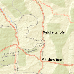 Mittelneufnach Street Map
