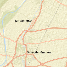 Schwabmünchen Street Map