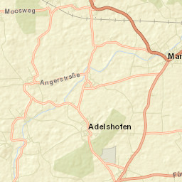 Hattenhofen Street Map