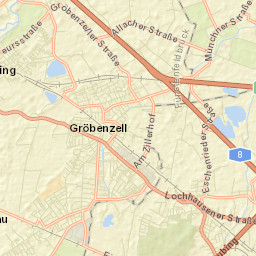 Gröbenzell Street Map