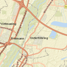 Unterföhring Street Map