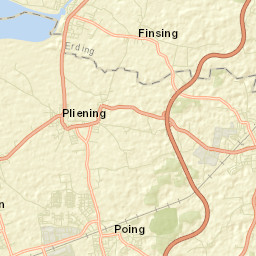 Poing Street Map