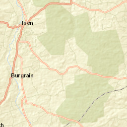 Isen Street Map