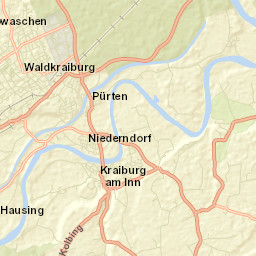 Waldkraiburg Street Map