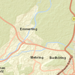 Burghausen Street Map