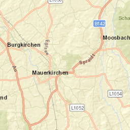 Mauerkirchen Street Map