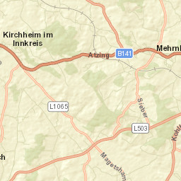 Mehrnbach Street Map