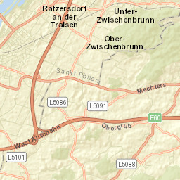 Oberwagram Street Map
