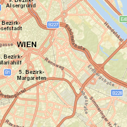 Innere Stadt Street Map