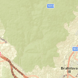 Okres Bratislava III Street Map