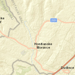 Dudince Street Map