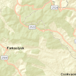 Farkaslyuk Street Map