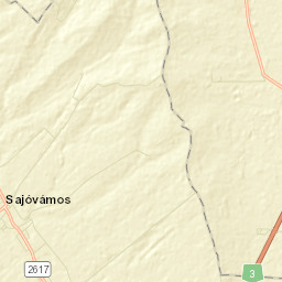 Sajóvámos Street Map