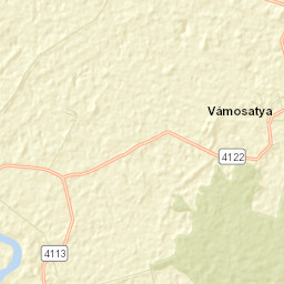Vásárosnaményi Járás Street Map