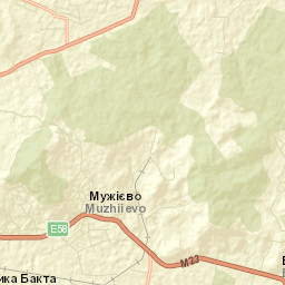 Muzhiyevo Street Map