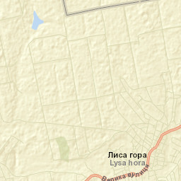 Lysa Hora Street Map