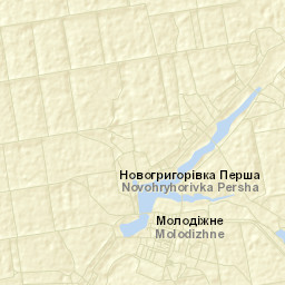 Molodizhne Street Map