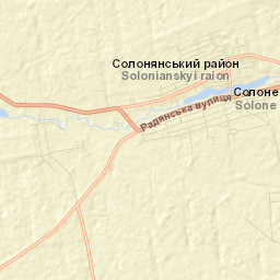 Solone Street Map