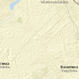Yasynuvata Raion Street Map