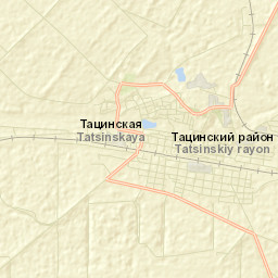Tatsinskiy Street Map