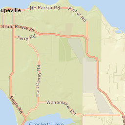 Island County Street Map
