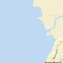 Warm Beach Street Map