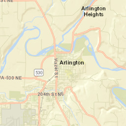 Arlington Street Map