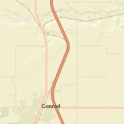 Conrad Street Map