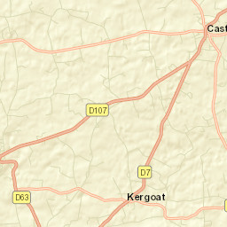 Cast Street Map