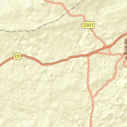 Gourin Street Map