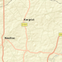Neulliac Street Map