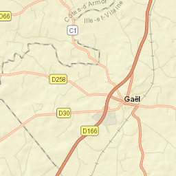Gaël Street Map