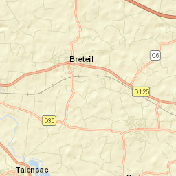 La Chapelle-Thouarault Street Map