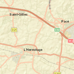 Saint-Gilles Street Map