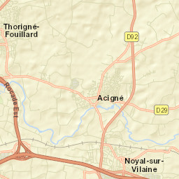Noyal-sur-Vilaine Street Map