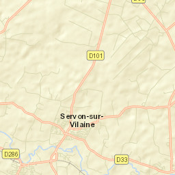Brécé Street Map