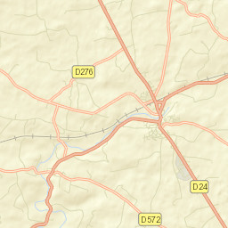 Montsûrs Street Map