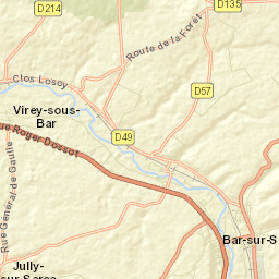 Bar-sur-Seine Street Map