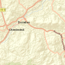 Cheniménil Street Map