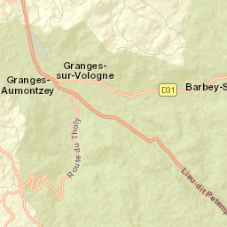 Granges-sur-Vologne Street Map