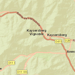 Ammerschwihr Street Map
