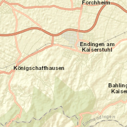 Endingen Street Map