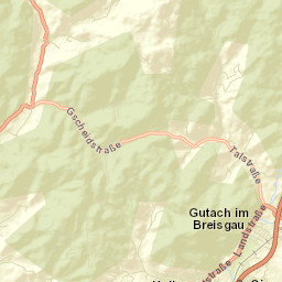 Gutach im Breisgau Street Map