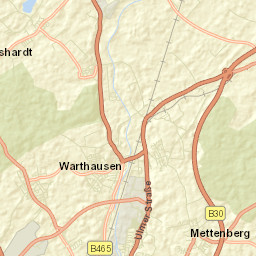 Warthausen Street Map