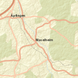 Maselheim Street Map